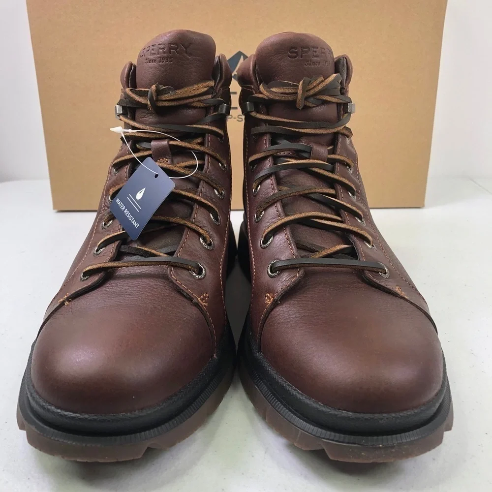 Sperry Watertown LTT Leather Boots Water-Resistant